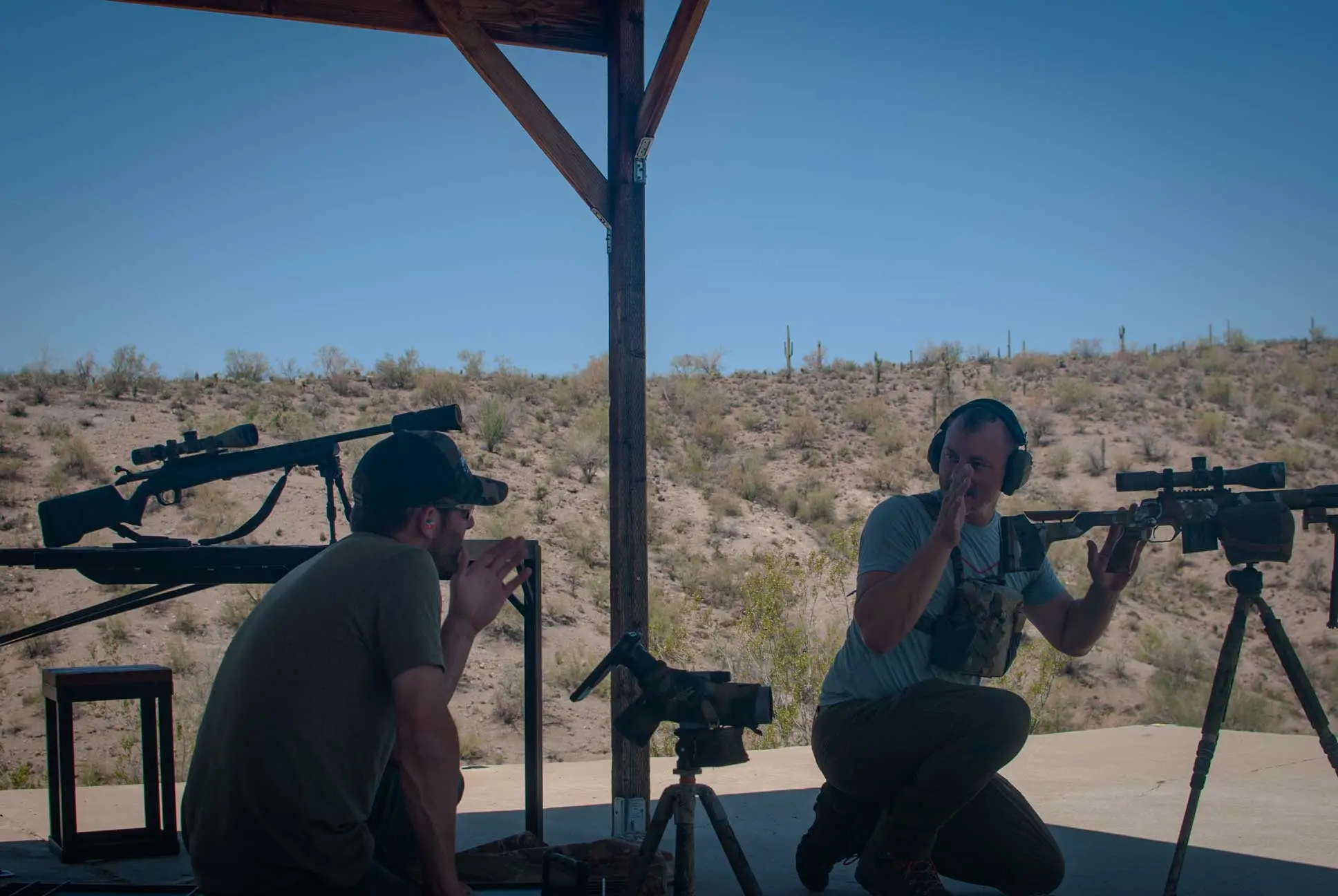 Long-range precision training